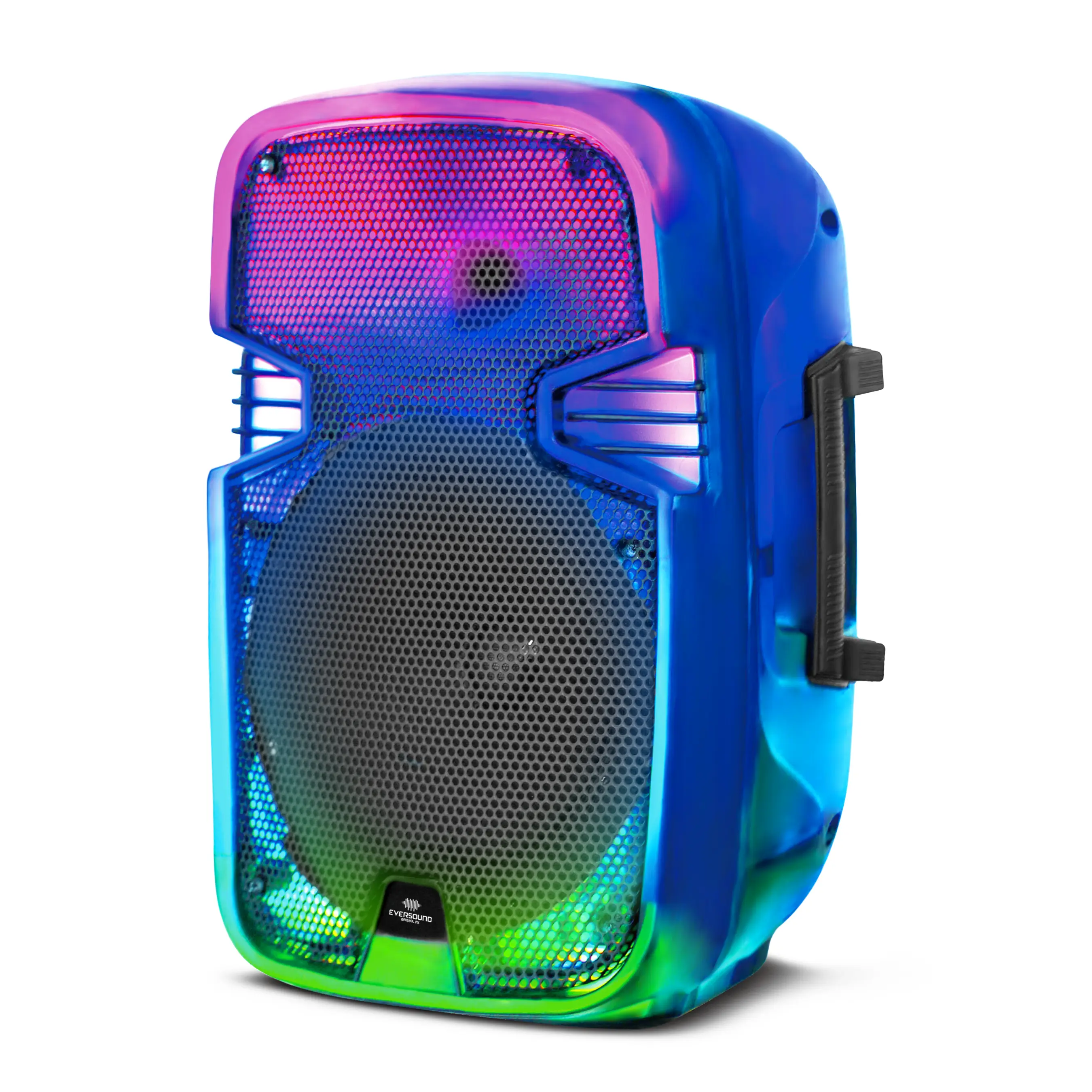 Parlante Portátil Bluetooth 8" Eversound Bristol FX (EV 1001) RGB