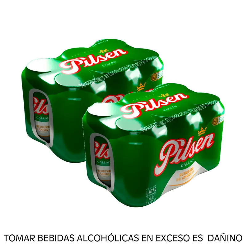 Dos Six Pack Callao lata 355 ml