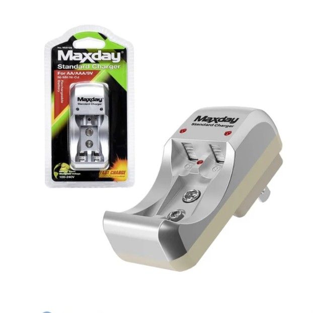 Cargador De Pilas (Aa/Aaa/9V)MD-812B Maxday