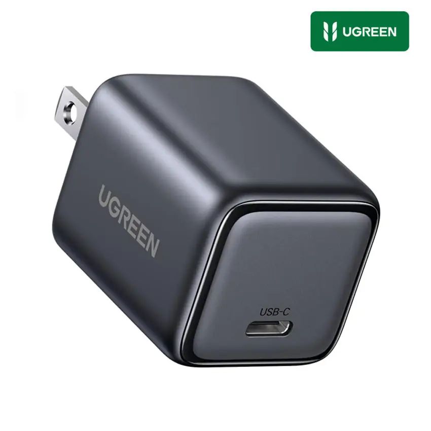 Cargador Ugreen 30W USB-C GAN PD 3.0 Iphone 17, Ipad, Galaxy