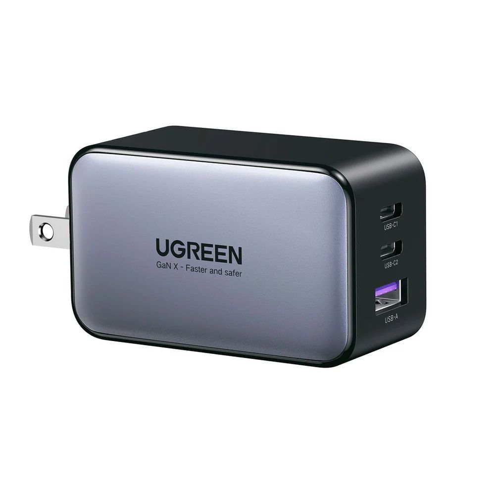 Ugreen Cd244 10334 Nexode Cargador GAN 2Usb-C 1Usb-A 65W
