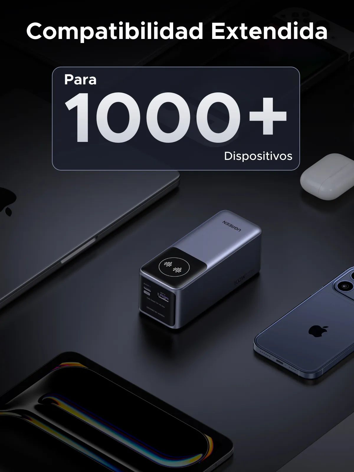 Ugreen 12000Mah 100W Fast Charging Power Bank Pb724 35526B