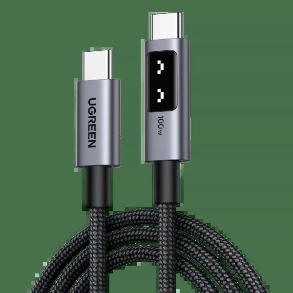 Ugreen Uno USB-C To USB-C 100W Fast Charging Cable 5A Max 2M L509 35512