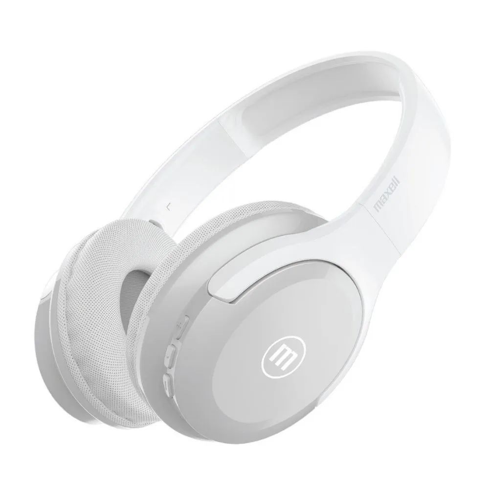 Audífono BT Fly Mid Size Blanco Maxell Hp-Bt201