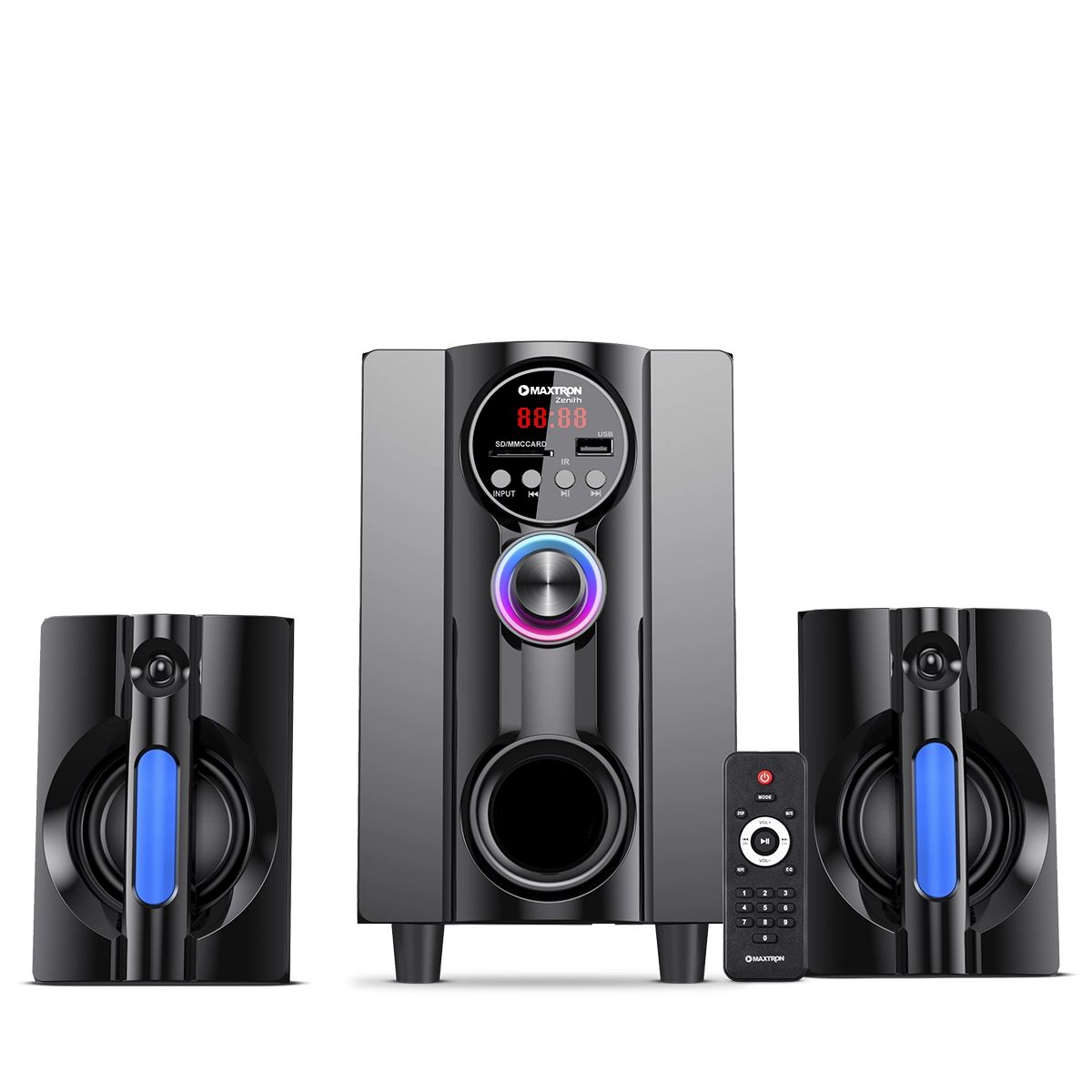 Zenith Max S202 Sistema De Audio Fm USB Rc Maxtron