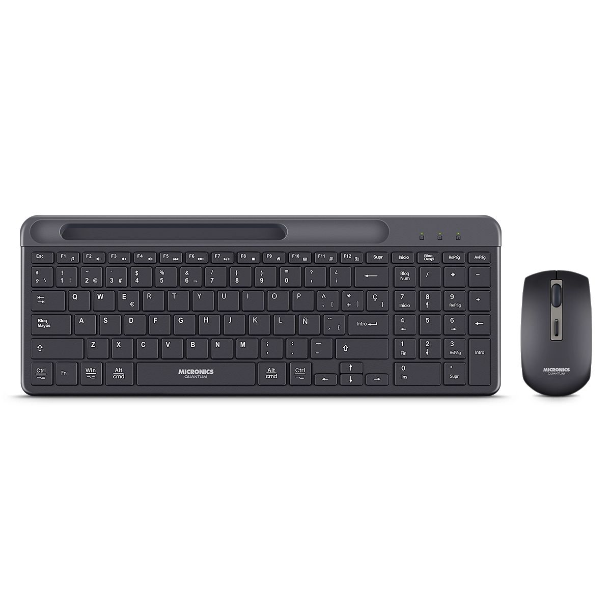 Kit Quantum MIC Wt813 Teclado + Mouse WIFI Micronics