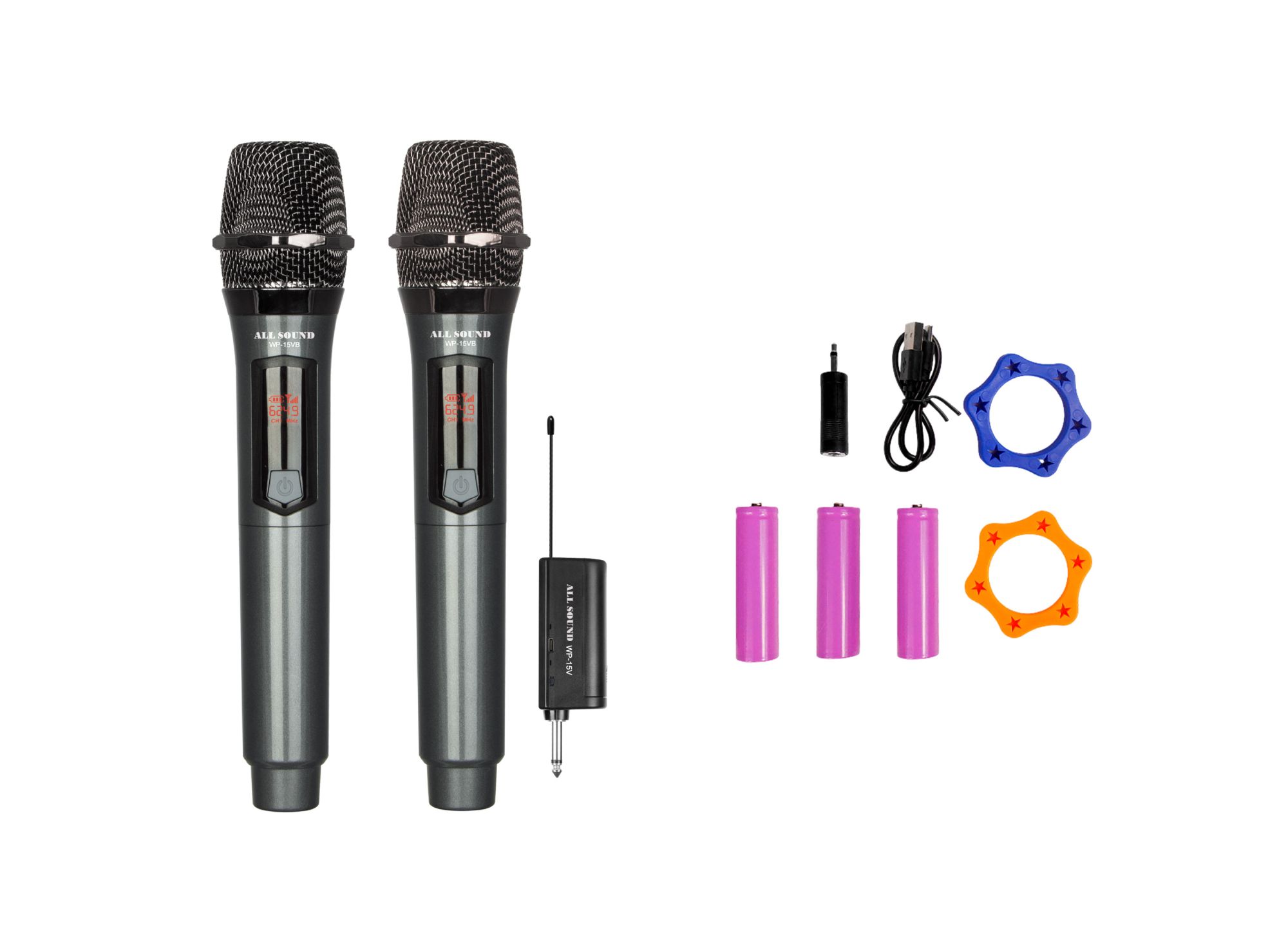 Microfono Inalambrico All Sound Wp-15Vb