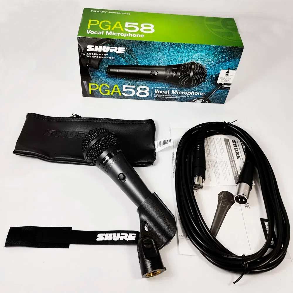 Microfono Cableado Shure Pga58