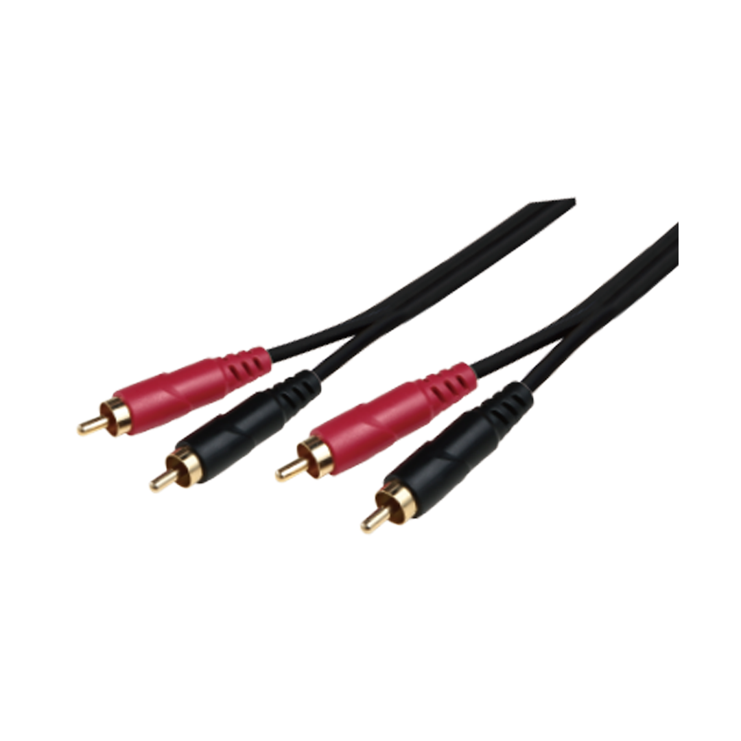 Cable 2 Plug RCA A 2 Plug RCA 3M-Red/Black Soundking Bjj244/3M