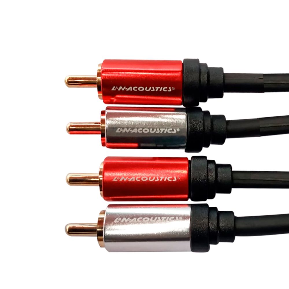 Cable 2Plug RCA A 2 Plug RCA 2M L&N-ACOUSTICS Ln-C09-2M