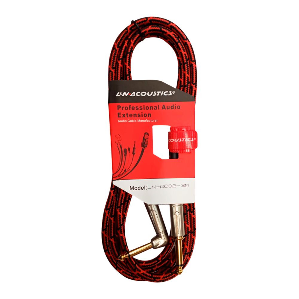 Cable Plug Mono De 6.3MM A Plug De 6.3MM En Forma Del 10M L&N-ACOUSTICS Ln-Gc02-10M