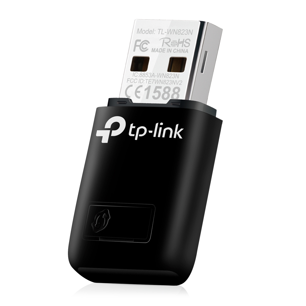 Mini Adaptador USB Inalámbrico N de 300Mbps - TP-Link TL-WN823N