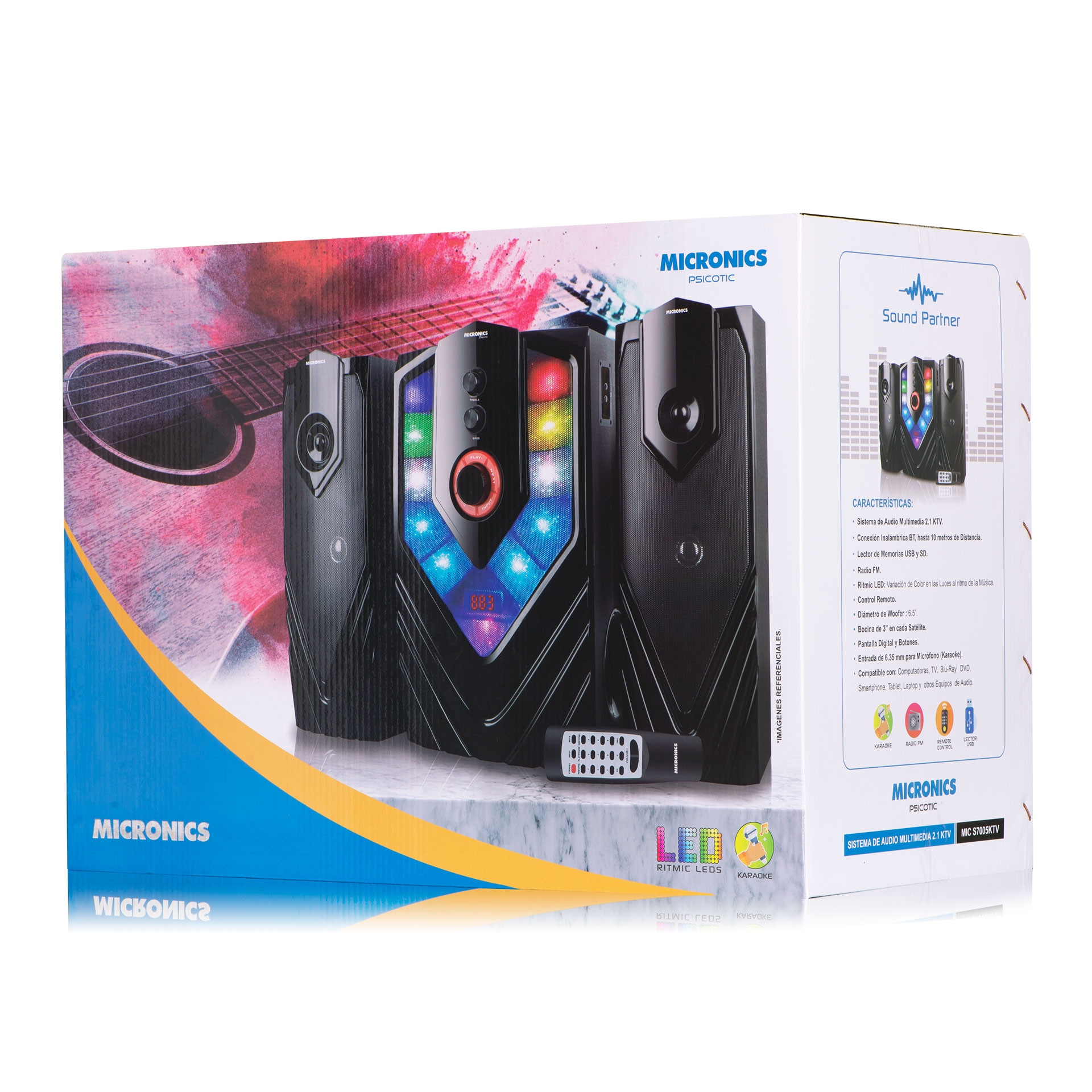 Parlante 6.5" Micronics Psicotic MIC S7005 KTV