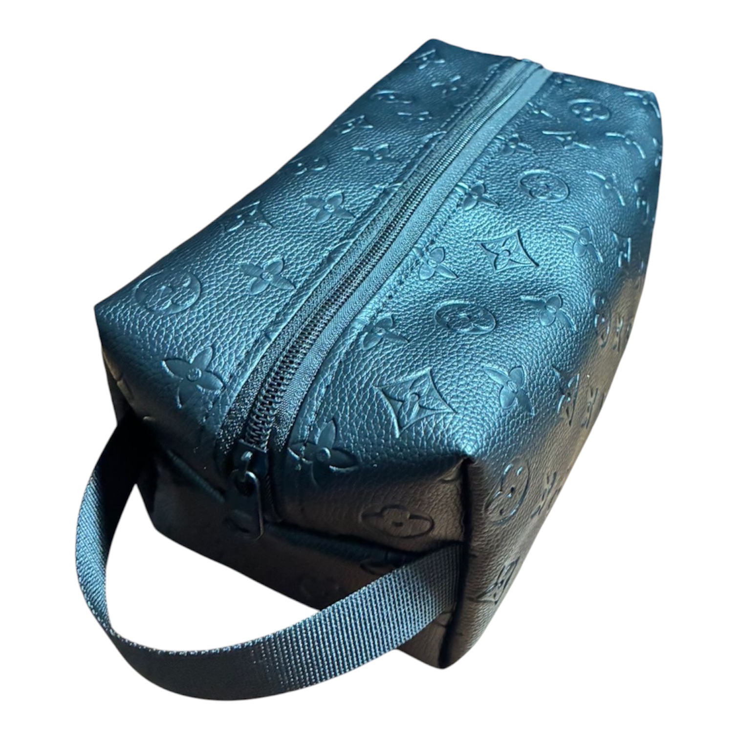 Neceser negro Liso con diseño LV