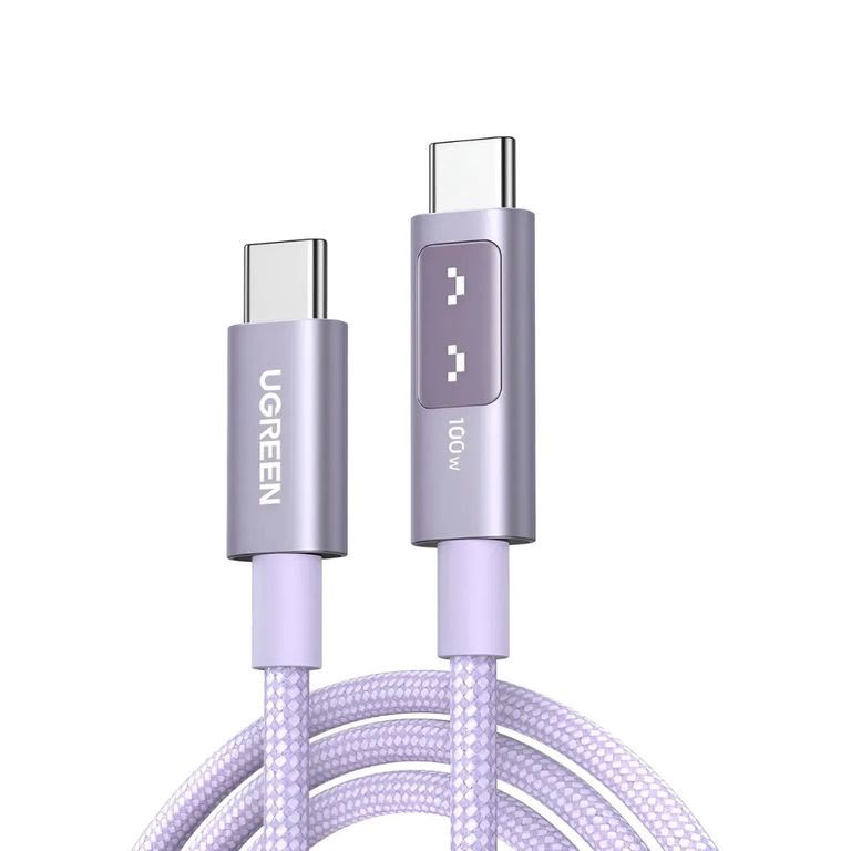 Cable C a C Ugreen Rosa 100 W carga Rapida L509 65092