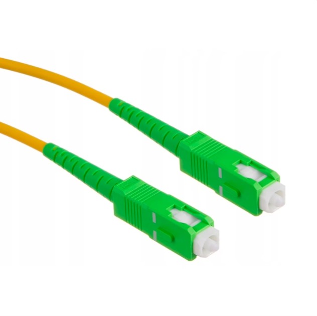 Cable Patch Cord de Fibra Optica SC/APC 3 metros