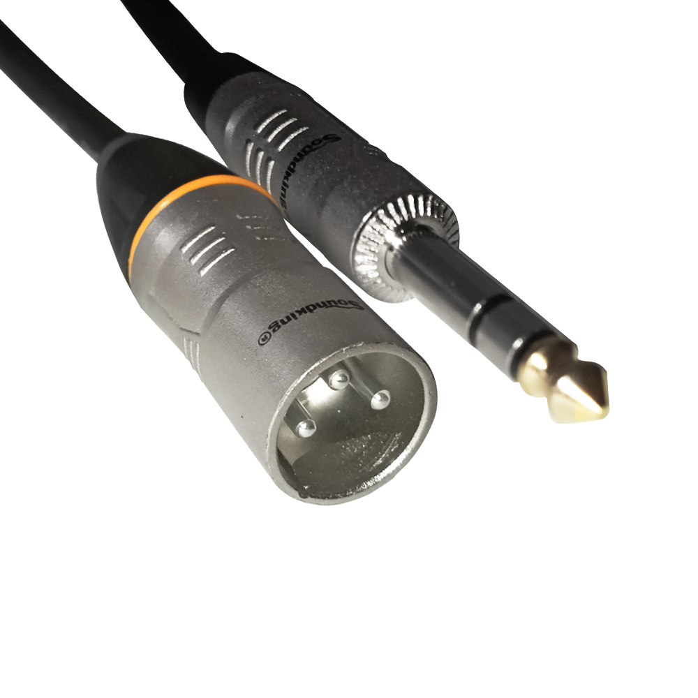 Cable Plug XLR A Plug Stereo 6.3 MM 3M SOUNDKING BXJ073/3M