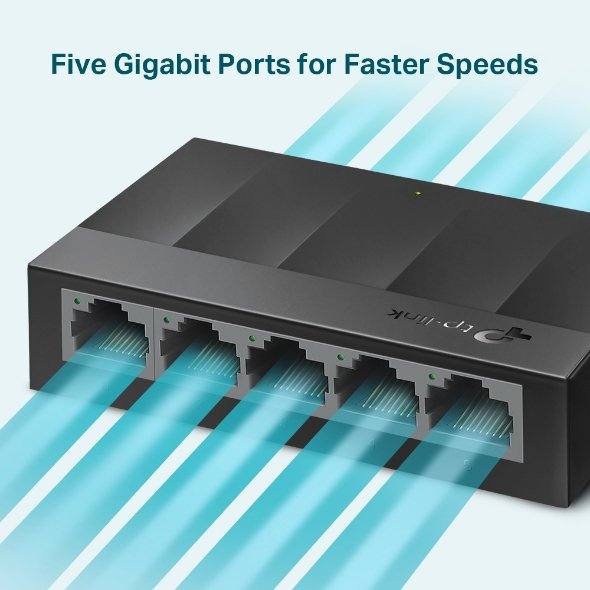 Switch Gigabit de Escritorio TP-Link LS1005G