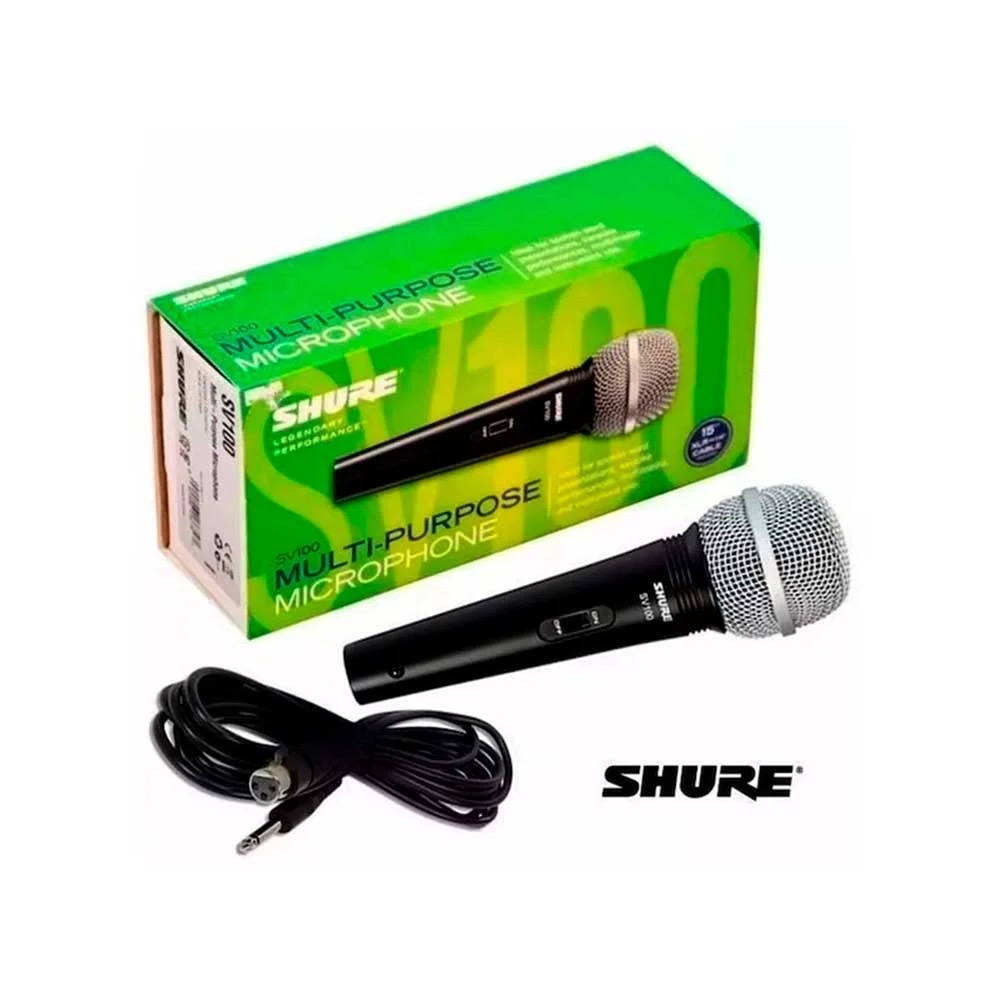 Micrófono profesional alámbrico Shure VS100