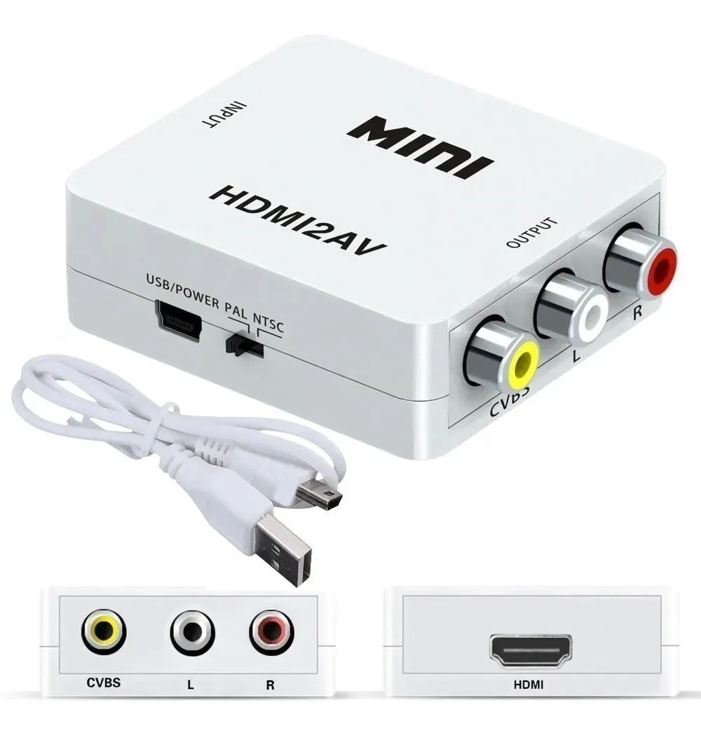 Convertidor Adaptador de HDMI a RCA