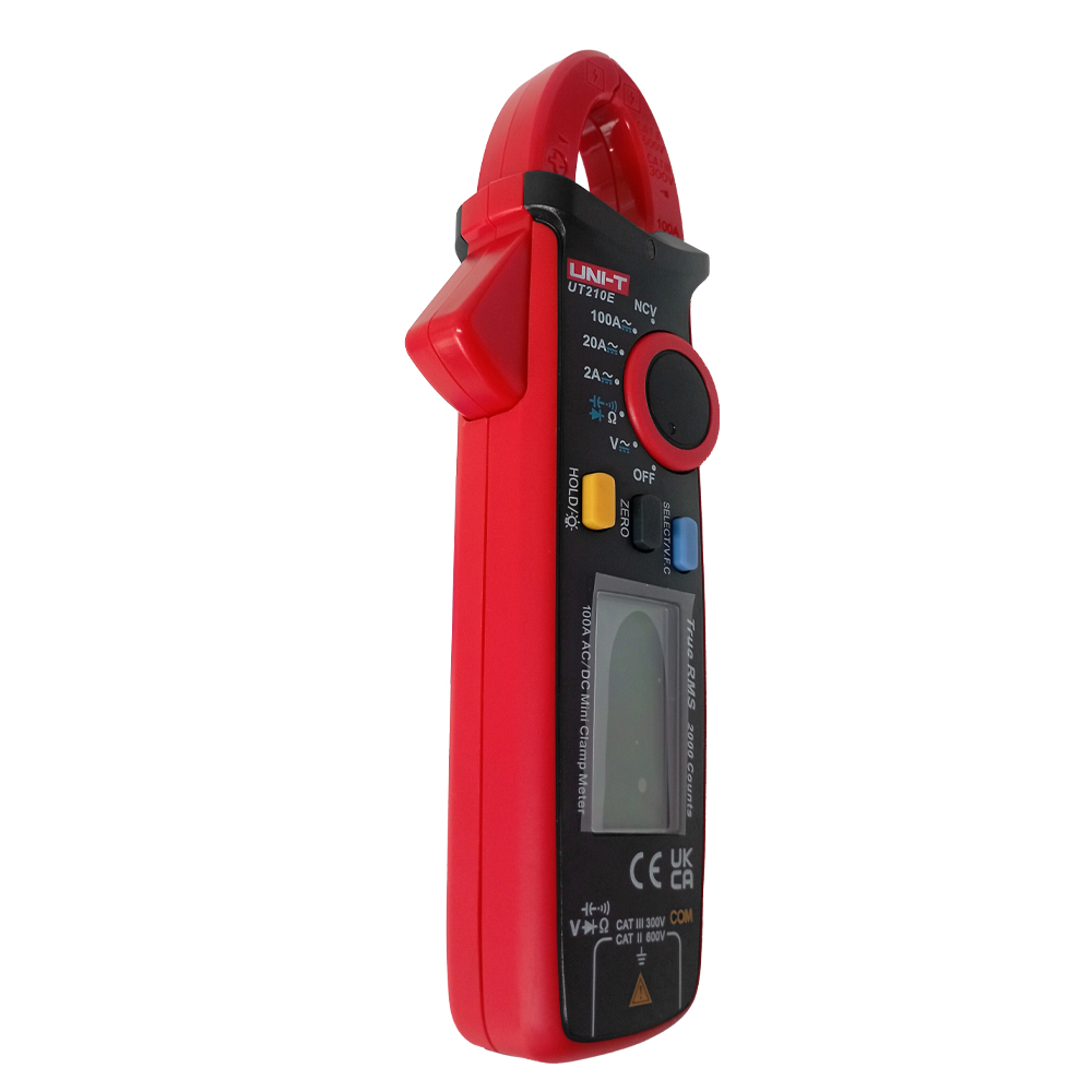 Mini Pinza Amperimétrica UNI-T UT-210E (100A AC/DC Alta Precisión)