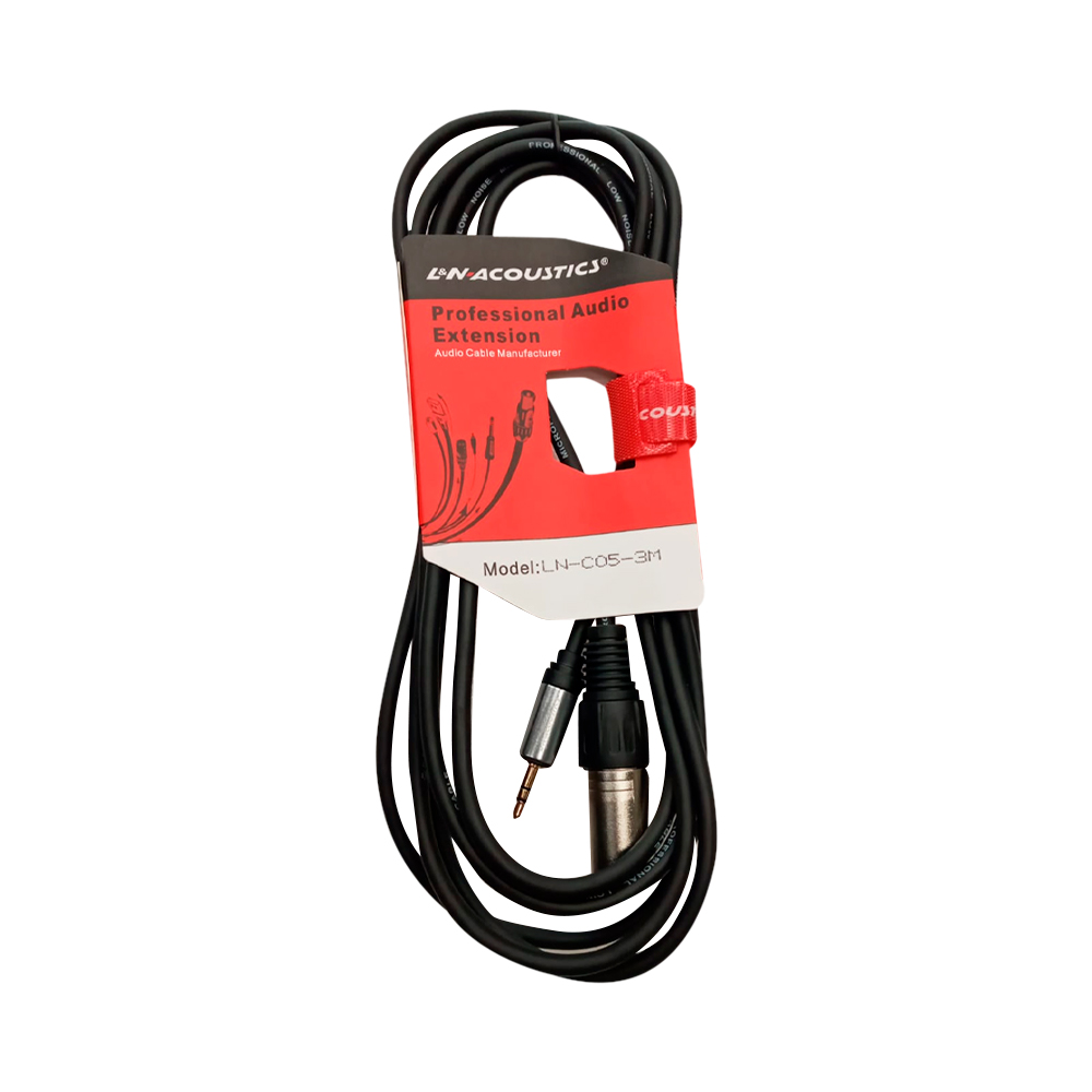 Cable Plug XLR A Plug Stereo De 3.5 Mm 2M L&N ACOUSTICS LN-C05-2M