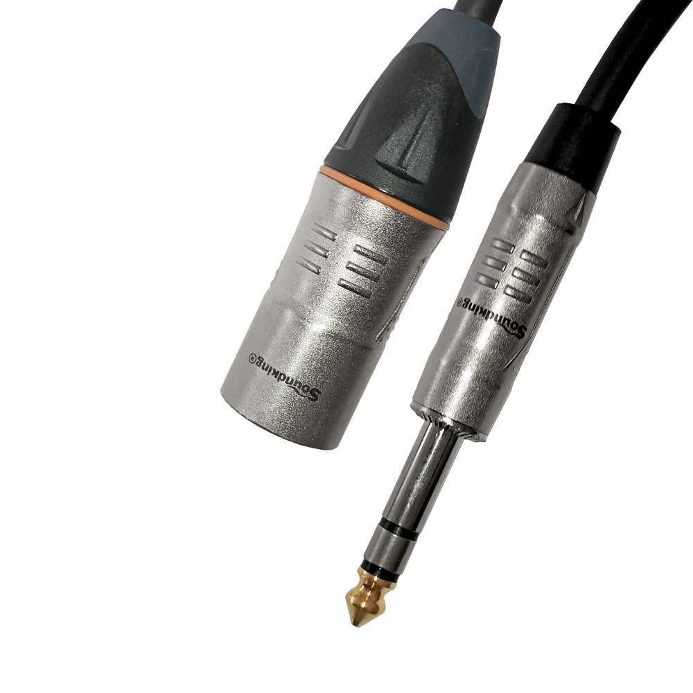 Cable Plug XLR A Plug Stereo 6.3 MM 5M SOUNDKING BXJ073/5M